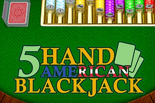 08817 5 hand american blackjack