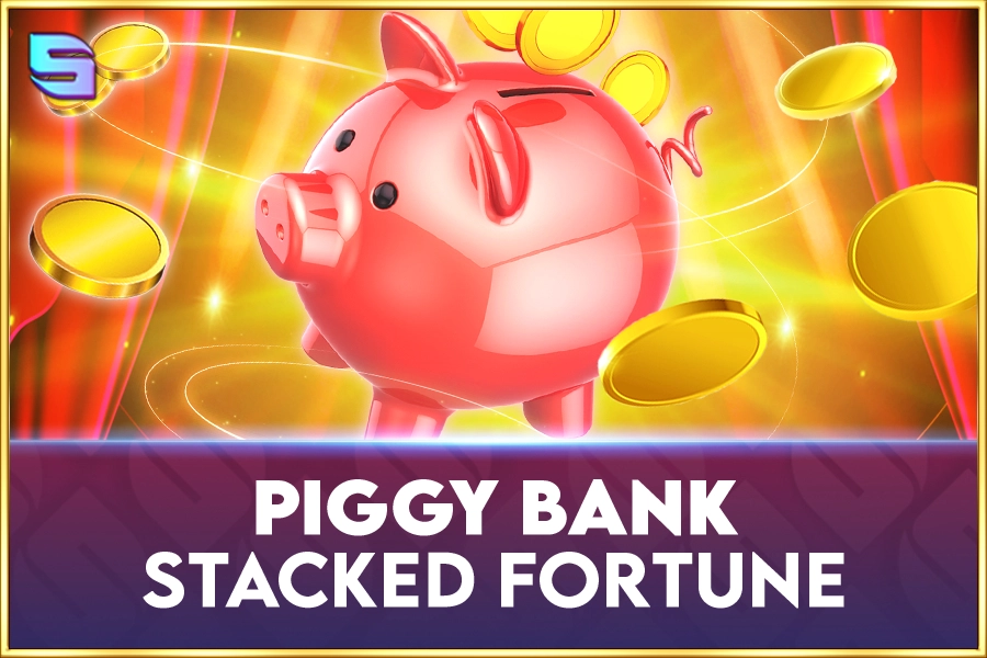22553 piggy bank stacked fortune